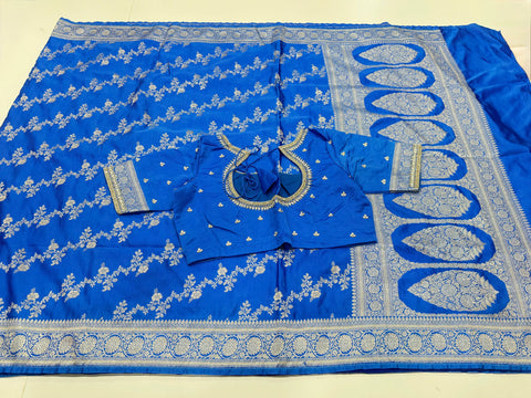 Banaras Mushru Silk Saree