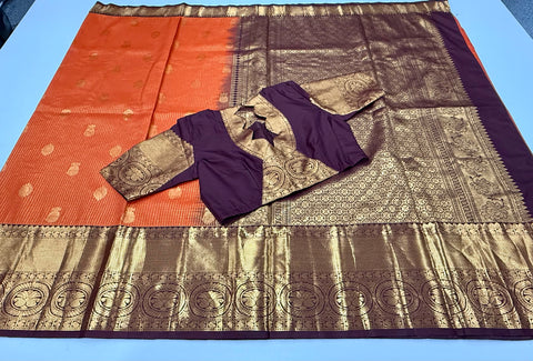 Premium Semi Gadwal silk saree