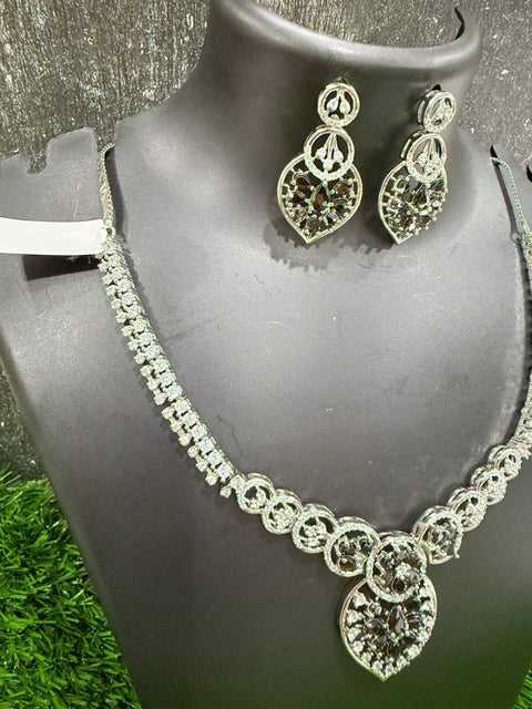 CZ Necklace Set