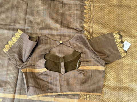 Pure Jute Pattu Saree