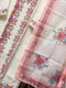 Chanderi Hakoba Kurti Pant Dupatta Set