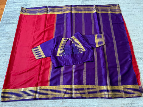 Pure Mysore Crepe Silk Saree