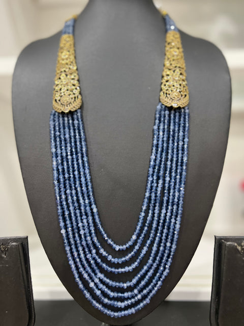 Victorian CZ Multilayer Beaded Necklace