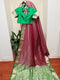 2 for $100 - Semi Kanchi Tissue silk Saree