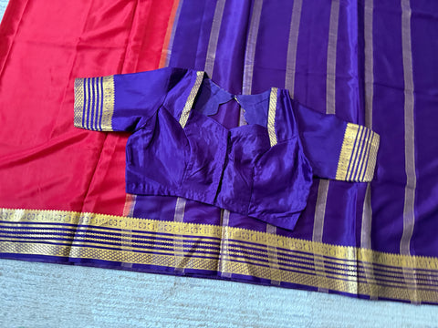 Pure Mysore Crepe Silk Saree