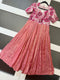 Size XL - Trendy Tissue Silk Long Gown
