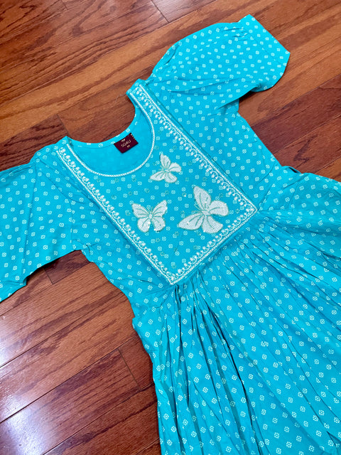 Soft Cotton Frock Kurti Dress