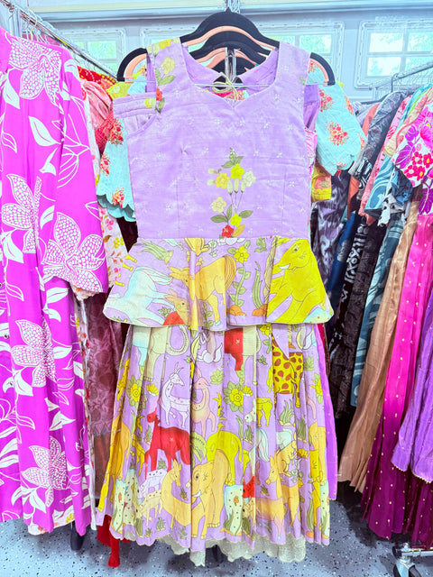 Teen 10-15 - Kalamkari Silk Lehanga Set