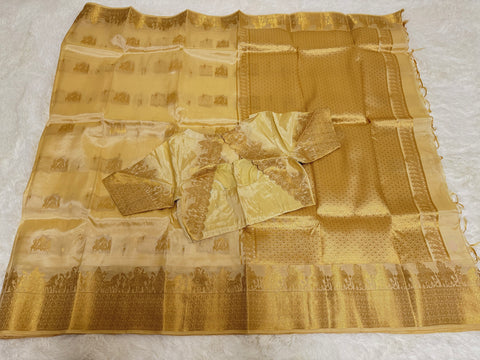 Pure Kanchipattu Soft Silk Saree