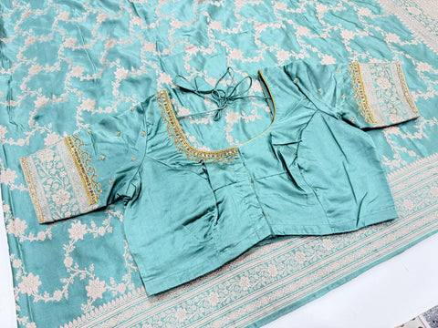 Banaras Mushru Silk Saree