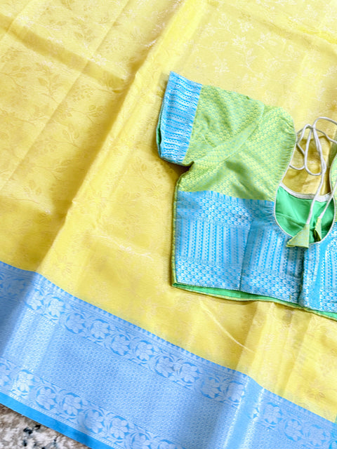 2 for $100 - Banaras Tanchui Saree with blouse