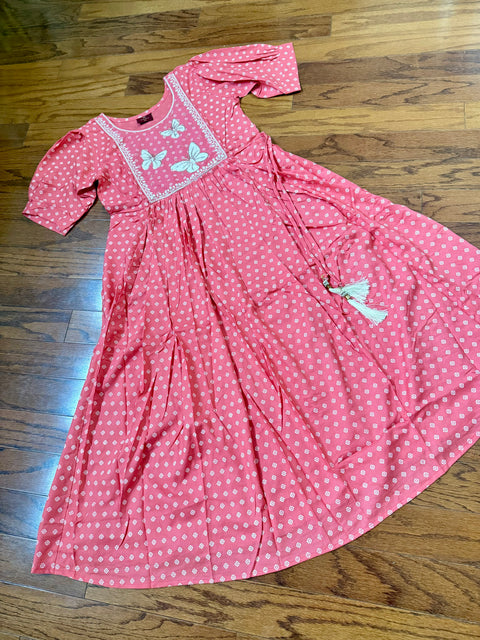 Soft Cotton Frock Kurti Dress