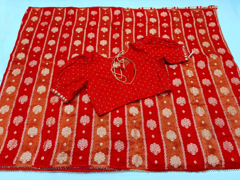 Banaras Georgette Saree