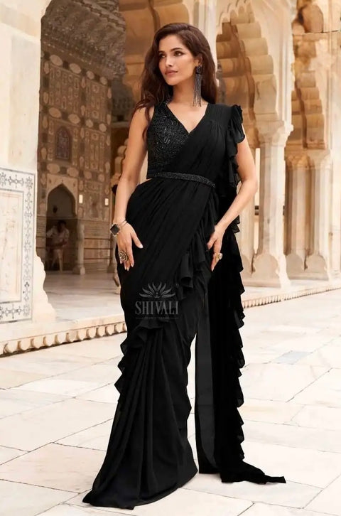 Ready to Wear Saree with Blouse