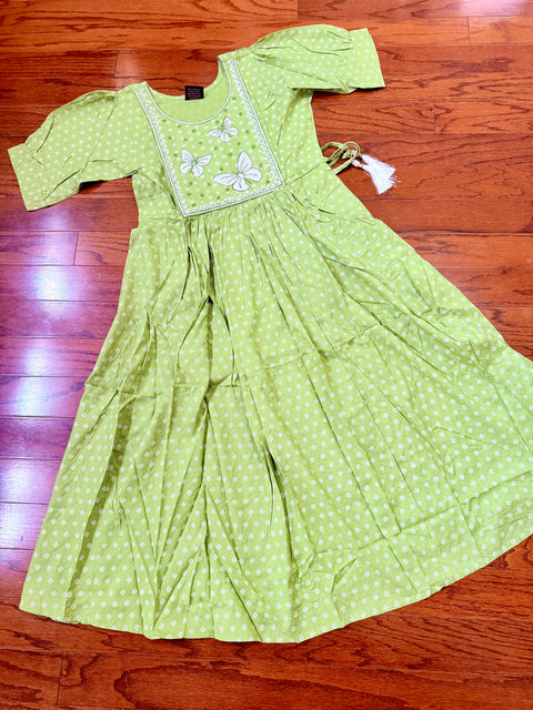Soft Cotton Frock Kurti Dress