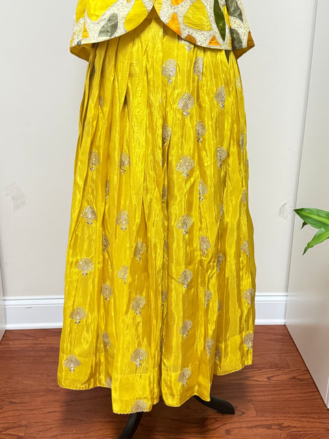 Teen 10-15 - Tissue Silk Lehanga Set