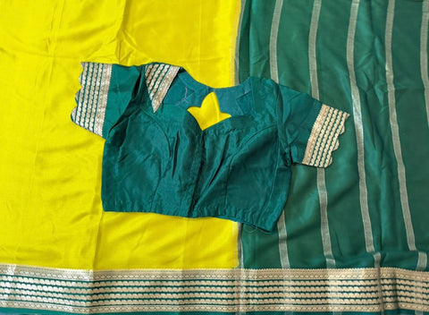 Pure Mysore Crepe Silk Saree