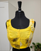 Organza shimmer Ruffle Saree with Blouse