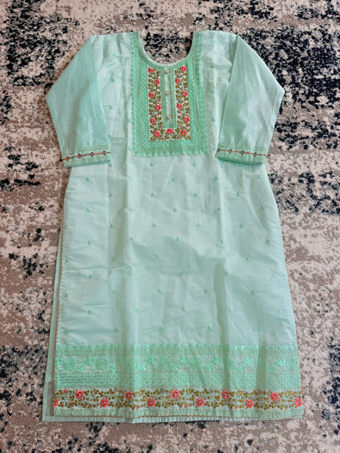 Women Chanderi Silk Embroidered 3-Piece Set