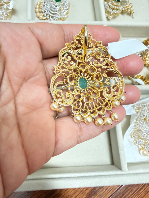 Pure 925 Silver Diamond Look CZ Pendant