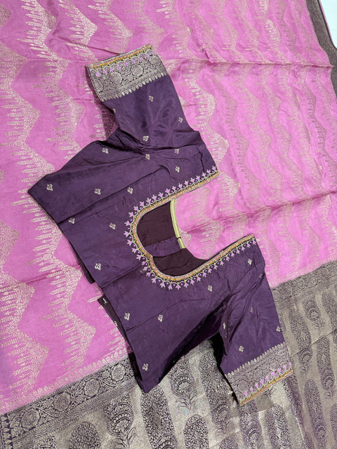 Banaras Munga silk saree
