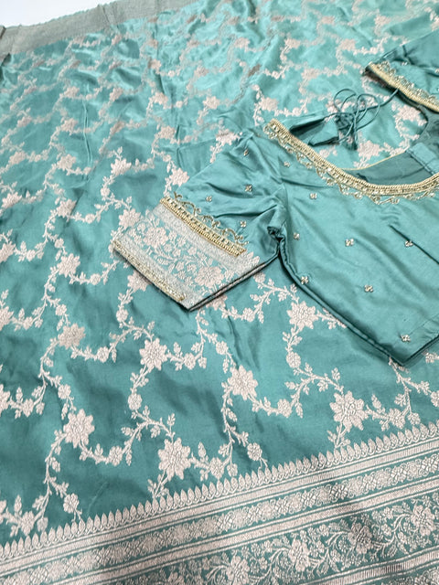 Banaras Mushru Silk Saree