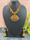 One Gram Gold Deep Nakshi Lakshmi Short Necklace Set