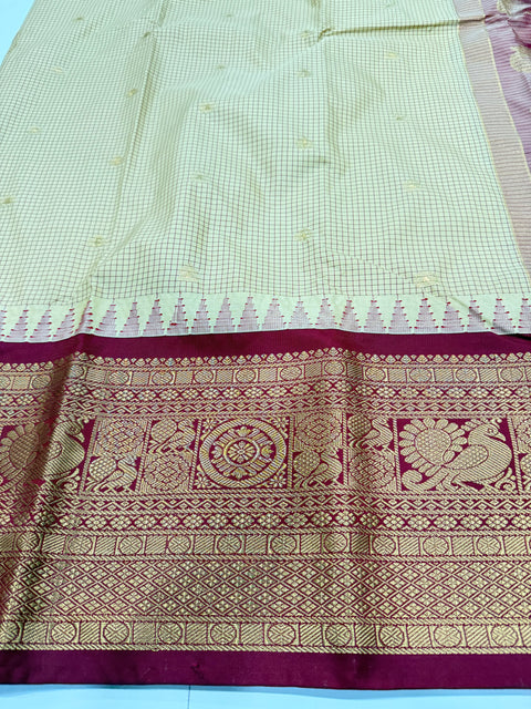 Semi Gadwal Pattu saree