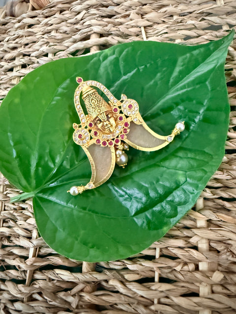 Pure 925 Silver CZ Puligoru Pendant