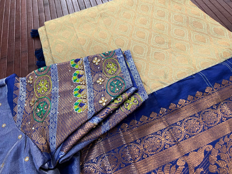 Tissue Kuppadam Saree
