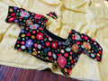 Crepe Silk Embroidered Saree