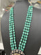 Victorian CZ Monalisa Beads Necklace Set
