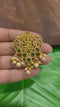 Pure 925 Silver CZ Lakshmi Pendant