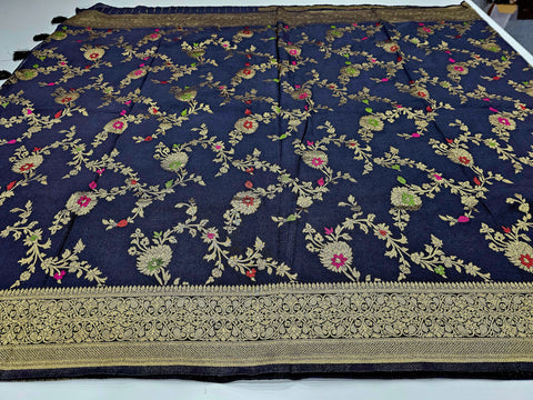 2 for $100 - Banaras Munga silk Saree