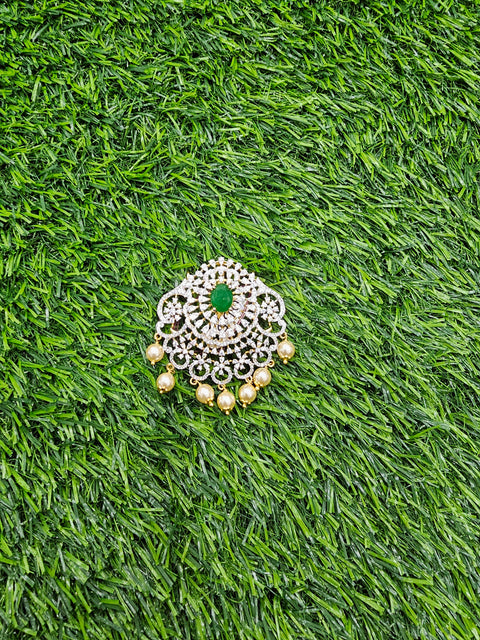 Pure 925 Silver Premium CZ Pendant