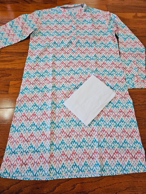 Rayon Printed Men’s Kurta set