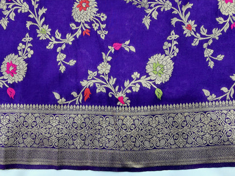 2 for $100 - Banaras Munga silk Saree