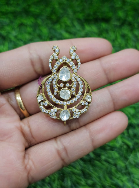 Pure 925 Silver Premium CZ Pendant