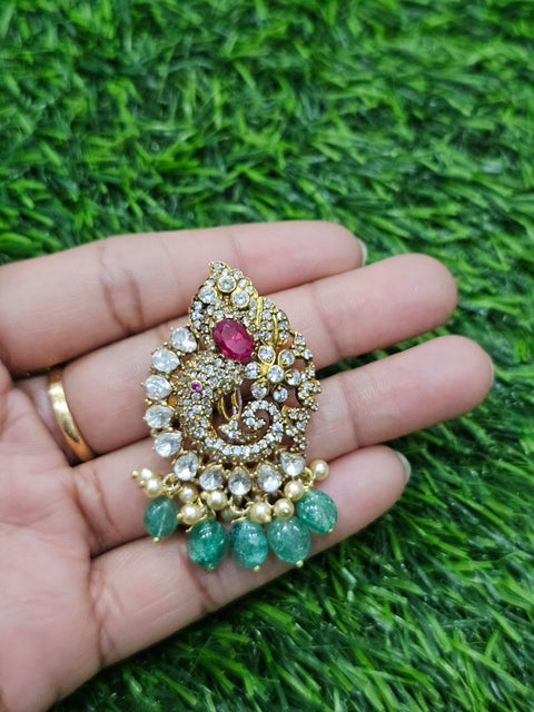 Pure 925 Silver Premium CZ Pendant