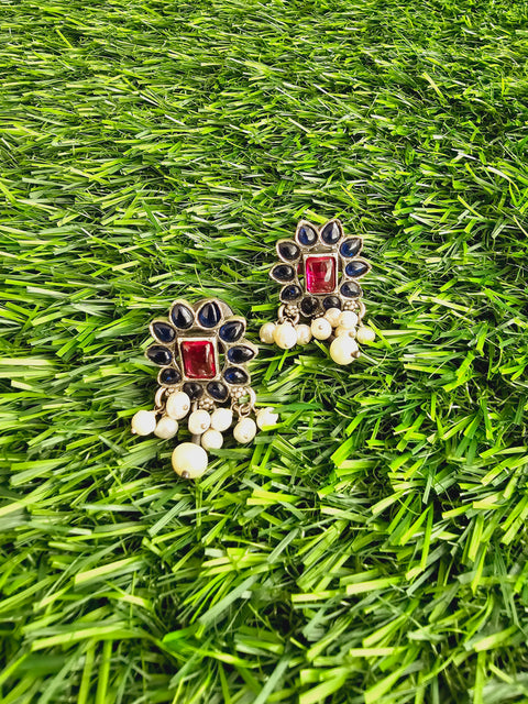 Pure 925 Silver Stud Earrings