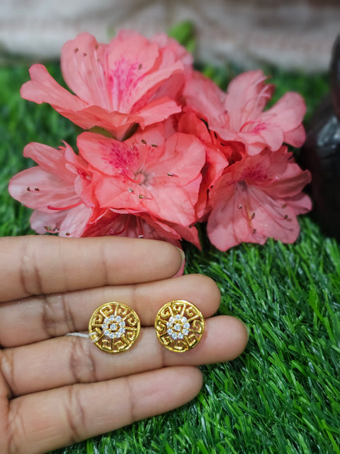 Pure 925 Silver CZ Earrings Set