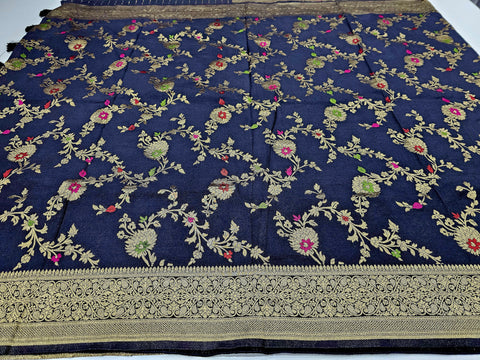 2 for $100 - Banaras Munga silk Saree