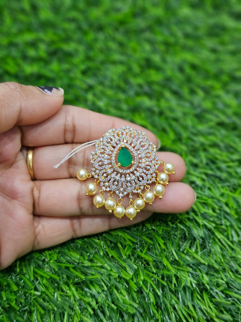 Pure 925 Silver Premium CZ Pendant