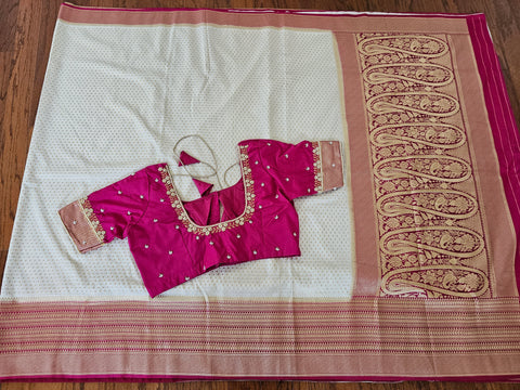Banaras Georgette silk Saree