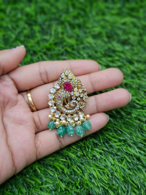 Pure 925 Silver Premium CZ Pendant