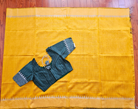 Semi Raw Silk Saree
