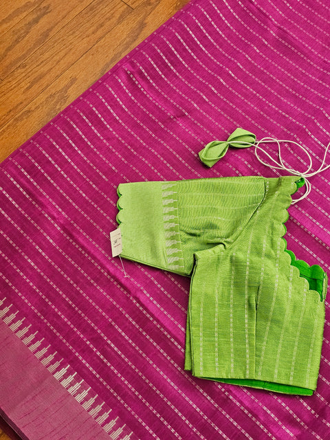 2 for $100 - Semi Raw Silk Saree