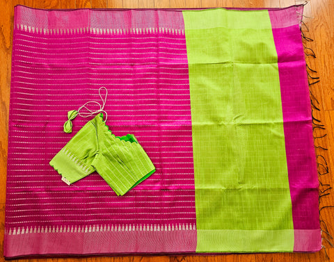 2 for $100 - Semi Raw Silk Saree