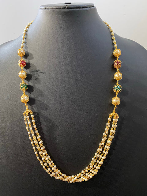 Multi layer Pearl Beaded Mala