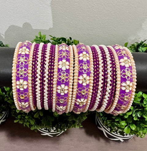 Meenakari Bangles Set